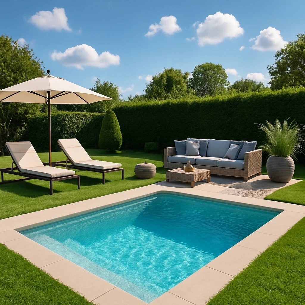 Basen ogrodowy w ziemi - jakie ma zalety?