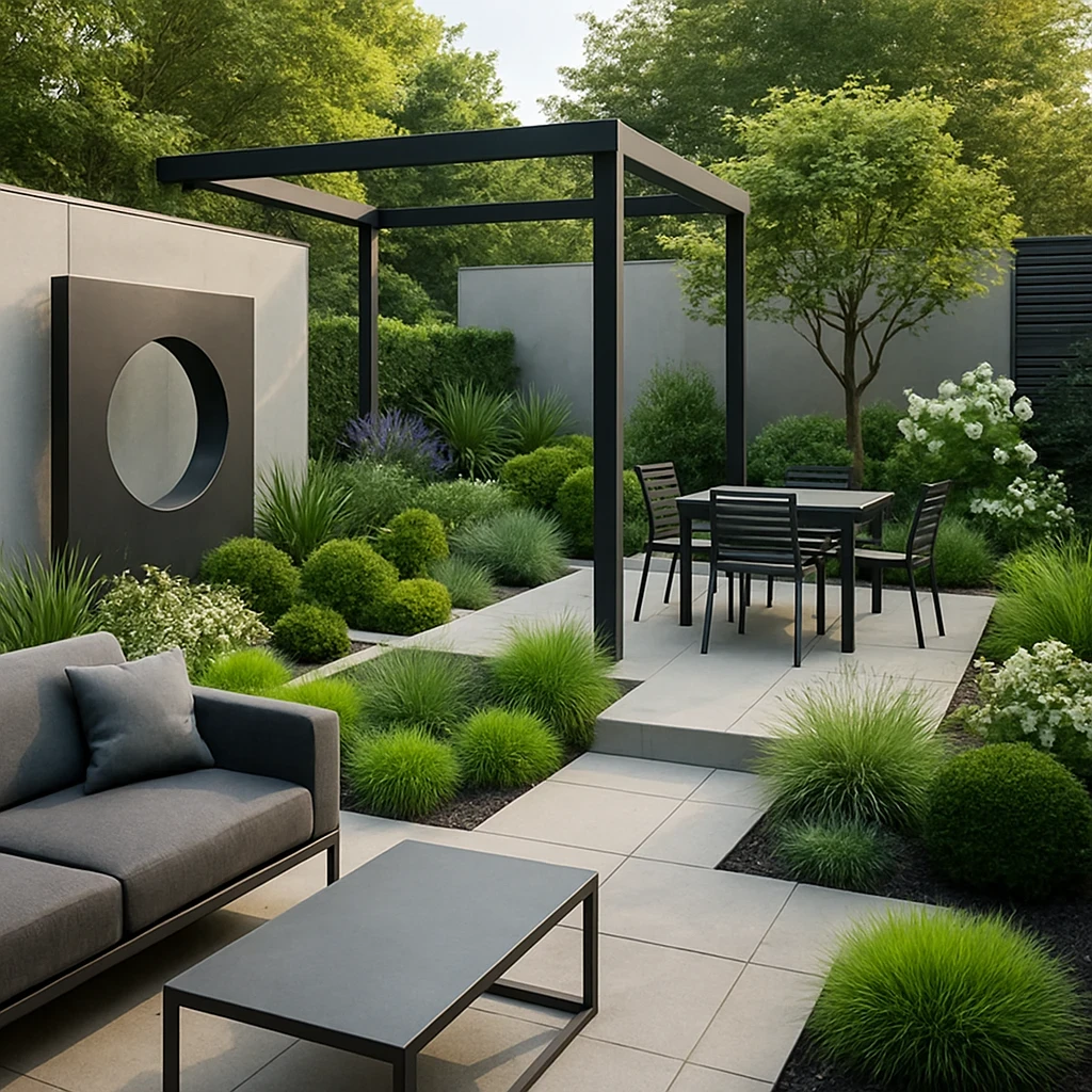 Czym charakteryzują się nowoczesne projekty ogrodów ?